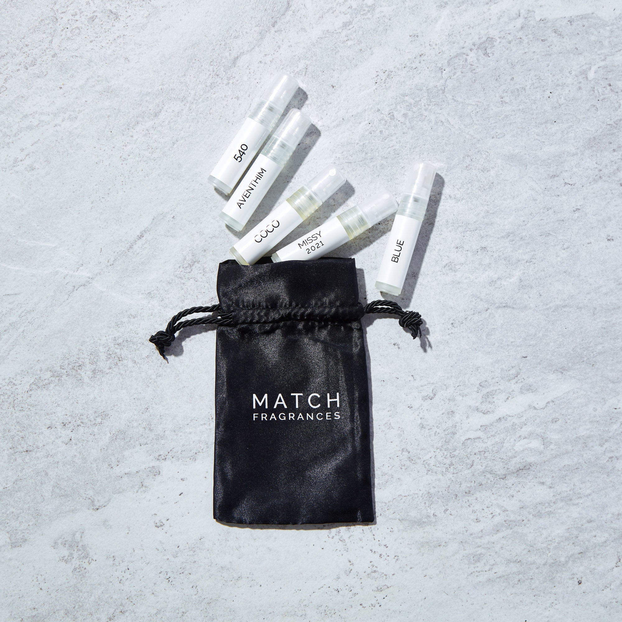 Perfume samples dupe perfumes replicas by Match Fragrances